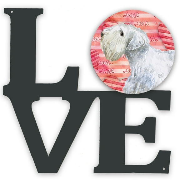 Sealyham Terrier Love Metal Wall Artwork LOVE