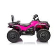 thumbnail image 4 of Licensed 24V Can Am Outlander Kids Ride on ATV, Rubber Tires, Leather Seat, 4 of 5