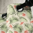 thumbnail image 3 of Ambesonne Leaf Grommet Curtain, Hawaiian Aloha Hibiscus, 50" x 72", Peach Salmon Green, 3 of 6