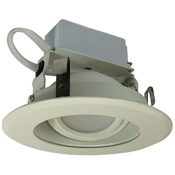 Nora Lighting Nlcbc-46927X Cobalt Adjustable 4" Led Adjustable Recessed Trim - White