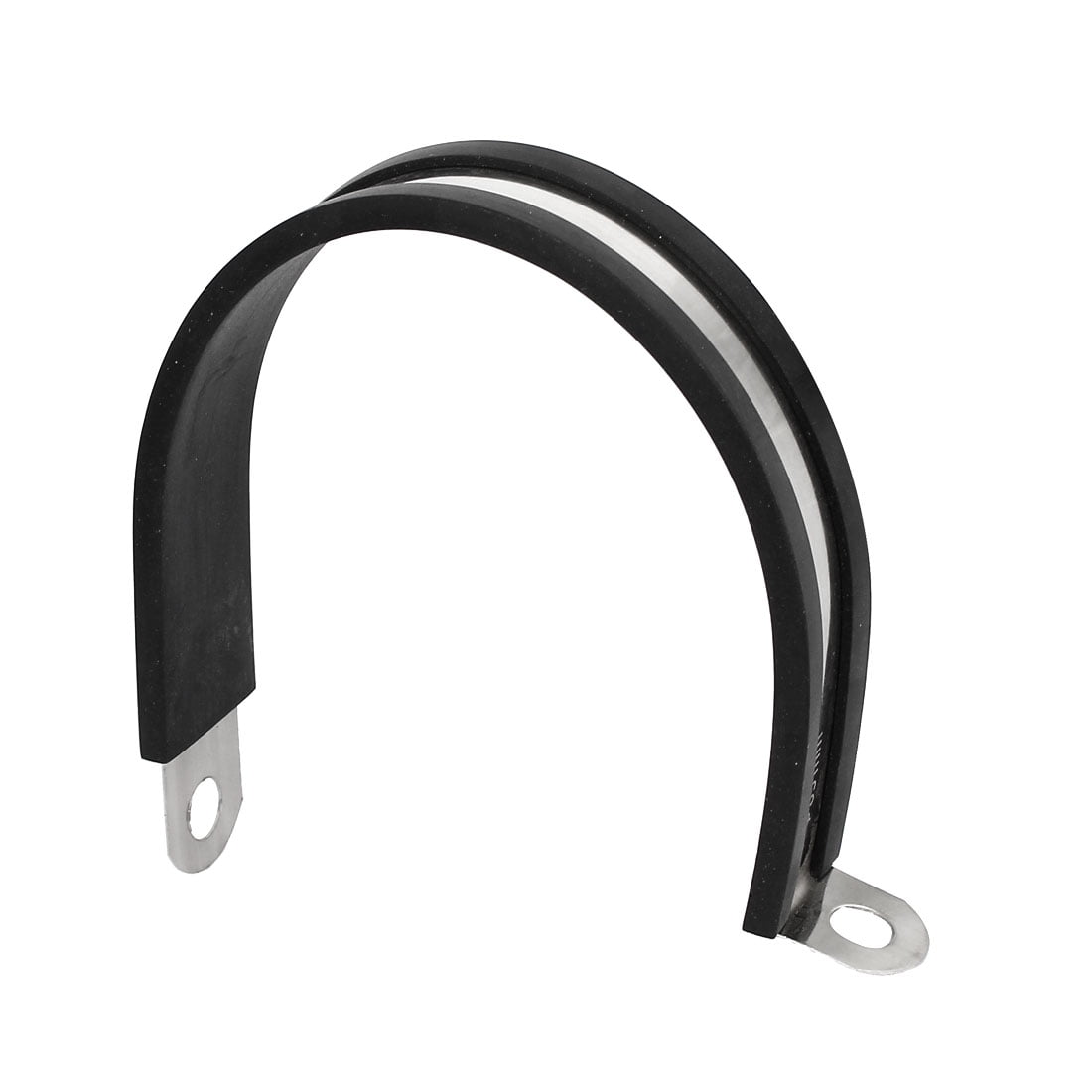 65mm Dia EPDM Rubber Lined P Clip Water Pipe Tube Hose Clamp Holder