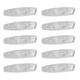 thumbnail image 1 of Greeniant Reflectores de radios para rueda de bicicleta, 10 piezas, tiras reflectantes de seguridad para motocicletas, MTB, carretera de Ciclismo Weiß, 1 of 6
