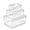 3 Rectangle, variant on Sorbus 4-Pack Round Food Storage Containers, Assorted Sizes, Airtight, BPA-Free