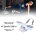 thumbnail image 4 of Ab Wheel Roller, Wear Resistant Stable Dual Wheels Enhances Core Strength Portable Flexible Shape Perfect Body Abdominal Exerciser  for Gym, 4 of 7