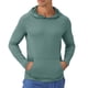 thumbnail image 2 of pstuiky camisetas de manga larga para hombre, Sudadera deportiva de manga larga con capucha y secado rápido para hombre top de hombre xl, 2 of 3