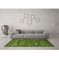 thumbnail image 3 of Ahgly Company Indoor Rectangle Oriental Green Industrial Area Rugs, 8' x 12', 3 of 4