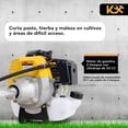 thumbnail image 3 of Desbrozadora A Gasolina Kingsman 52cc 2.5 HP Con Accesorios, 3 of 9
