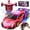 Red&Light-Up Version, variant on Aogsiyt Spider RC Car Transform Robot, 1:18 Remote Control Cars for Kids, Gifts Toys for Boys 3-12 , 360° Rotation, Auto Mode, 2 Rechargeable Battery