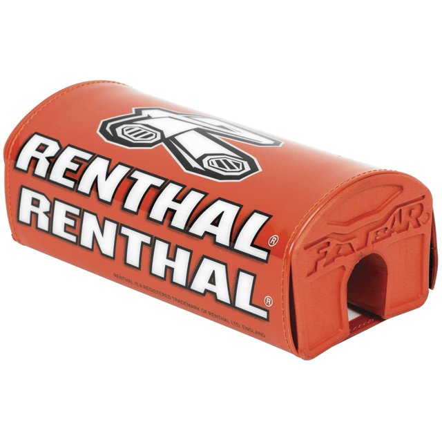 Renthal P328 Edición Limitada Fatbar Pads Accesorios para motocicletas todoterreno - Naranja/Talla única
