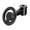 Black, variant on Whaledi Zinc Alloy Backseat Phone Holder Support Rotatable Magnetic Car Headrest Mount