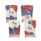 thumbnail image 2 of YiJuHui Independence Day Chair Covers Set of 4, Patriotic Chair Back Covers for Dining Room, Kitchen, Party Decor, Memorial Day 4th of July Decorations, Chair Slipcovers for Home Holiday Party, 2 of 6