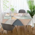 thumbnail image 3 of Yayeee Tablecloths 60" x 60" Rectangle Wrinkle Resistant Party Table Cover, Pink Geometric, 3 of 8