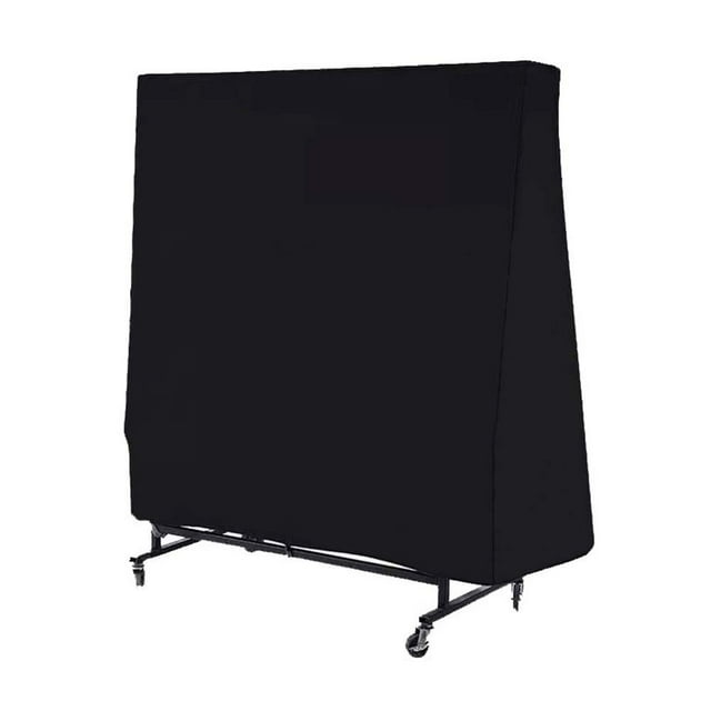 Bgsha Housse de Table de Ping-Pong Imperméable Housse de Tennis de Table Robuste Housse 420D Intérieur Extérieur Housse de Table Pliable pour Protection contre les Intempéries pour la Plupart des Tables de Ping-Pong Pliables