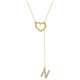 thumbnail image 2 of Collares y colgantes, collares con iniciales para mujer, delicado collar con colgante de letra, gargantilla, collar moderno y bonito, joyería, collar con letra, 2 of 4