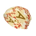 thumbnail image 2 of Logiee Scandinavian Alphabet2 Print Unisex Knit Beanie for Men Women Winter Hat,Beanies Skull Caps, 2 of 7