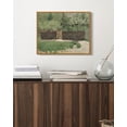 thumbnail image 6 of Drsoum Vintage Farmhouse Spring Grass Wall Art 11x14in Natural Framed Rustic Retro Countryside Landscape Prints Classic Decorations for Dining Room Home Office, 6 of 6
