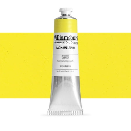 UPC: 0877463002137 | Williamsburg Handmade Oil Paint 150 ml Cadmium Lemon
