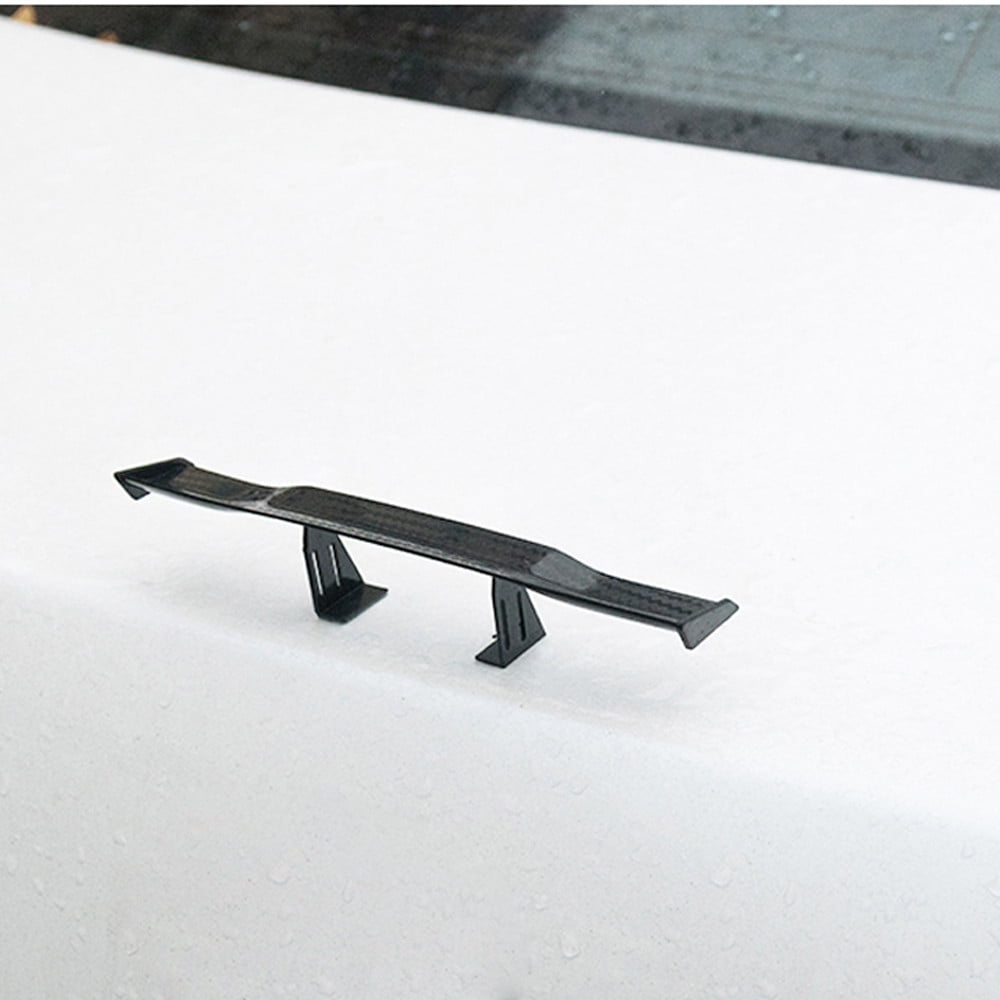 XZNGL Car Decor 6.7Inch Universal Car Tail Wing Carbon Cheap Spoiler Mini  Auto Fiber Decoration