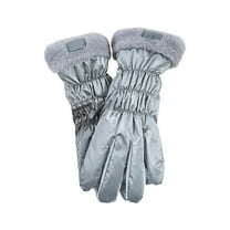 Warm Gloves for Women, Thickened Windproof and Cold Proof Touchscreen Ski Gloves, Stylish Outdoor Cycling and Winter Wear
