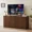 Walnut-59", variant on 59" Modern Fluted Sideboard Buffet Cabinet - 4-Door Storage Credenza with Mid-Century Design for Living Room, Kitchen & Dining Room in Walnut