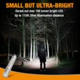 thumbnail image 4 of Llavero mini con linterna LED EverBrite, gris brillante, con AAA, 4 of 8