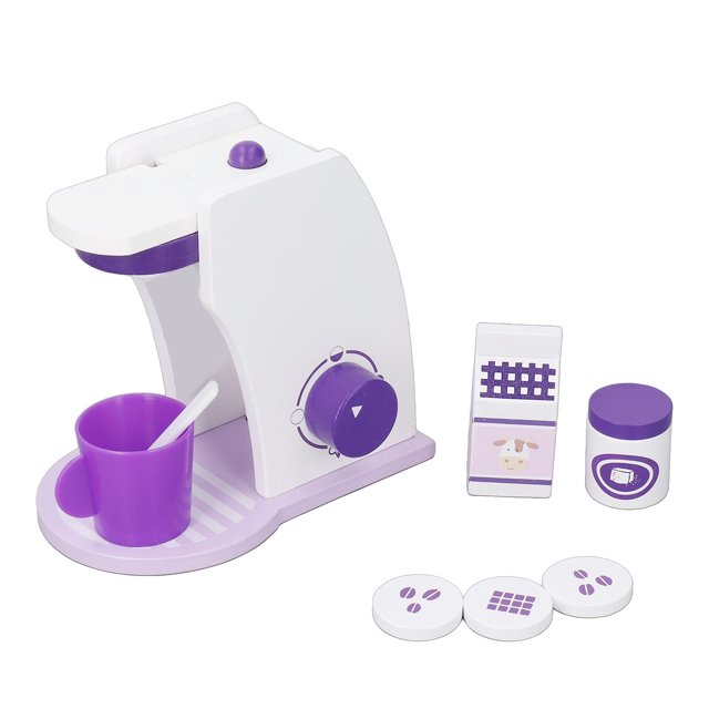 Nehlobo-Juego de cafetera de madera, imaginación de imaginación, cocina, accesorios de café de madera, juguete para niños