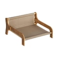 thumbnail image 1 of Cama rascadora para gatos, tapete para rascar, sofá, forma elevada, moderna y elegante, 51 x 46 x 28 cm, juguetes para rascar, muebles para gatos para, 1 of 8