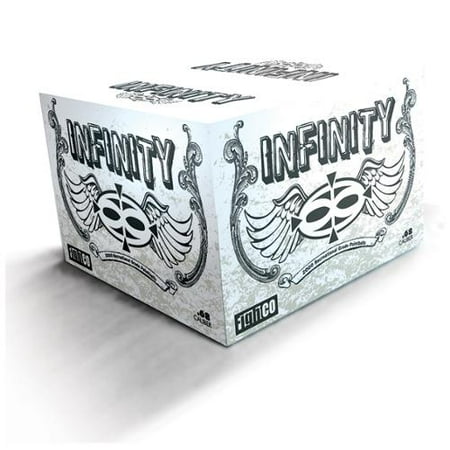 Valken Infinity Fightco Paintballs 2000 Count - White Shell / White Fill