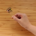thumbnail image 6 of BambooMN Ball End Picks for Appetizers Cocktail Skewers Fruit Garnish Charcuterie Sandwich Cater Events Parties Restaurants - 2.75" Pink - 1,000 Pieces, 6 of 9