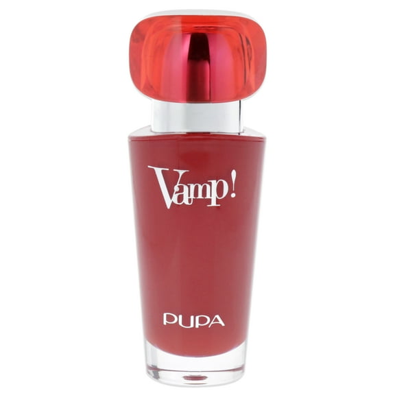 Pupa Milano Vamp! Extreme Colour Lipstick with Plumping Treatment - 201 Black Cherry , 0.123 oz Lipstick