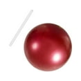 thumbnail image 2 of Small Pilates Ball 9 inch Exercise Ball for Stretching Working Out Stability Red, 2 of 8