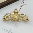 thumbnail image 7 of 3PC Big Spider Shape Hair Grab Clips, Large Non Metal Hair Barrette Clamp Clips for Women, Halloween Fun Accessories, Spider Alloy Hair Claw Clip,4.2x1.6x1.4 Inch, 7 of 7