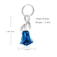 thumbnail image 2 of Rose Cutt Cremation Pendant Small Urns For Ashes Keepsake Urn Necklace Men Women Memorial Mini Urns Key chain, 2 of 5