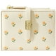 thumbnail image 1 of YINHEXI - portafolios para mujer, portafolios para tarjetas, pequeño cartera con bloqueo RFID, bonita portafolios pequeña de piel para mujeres, niñas, mujeres, Blanco apagado, Minimalista, 1 of 5
