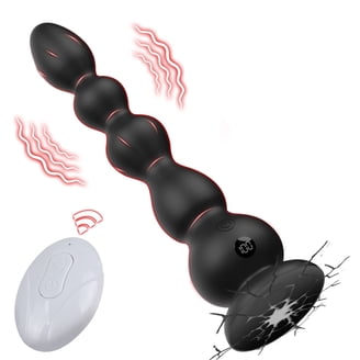 anal fantasy perfect plug Plug Anal Aço Inox + Vibrador Ponto G + Gel Lubrificante main image 1