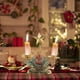 thumbnail image 1 of Christmas Golden Iron Double Candlestick Window Desktop Decoration Christmas Holiday Decoration, 1 of 6