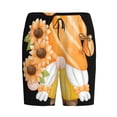 thumbnail image 6 of Daiia Sunflower Gnomes 2 Mens Woven Stretch Pajama Short,Short Pajama Pants-3X-Large, 6 of 7