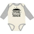 thumbnail image 3 of Inktastic Future Hiker Kids Hiking Boys or Girls Long Sleeve Baby Bodysuit, 3 of 5