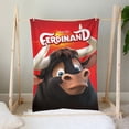 thumbnail image 3 of ferdinand Throw Blanket Gifts for Fans Lover Girls Boys Women Present Hoodie Him Bed 50"x60", 3 of 6