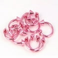 thumbnail image 6 of GKNET Horseshoe Nose Septum Rings Cartilage Helix Tragus Earring Hoop Lip Piercing-green, 6 of 6