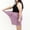 Purple, variant on Lzobxe Womens Shorts Summer Elastic Waist Thin Quarter Color Thin Style Casual Pajamas Loose Size Home ,Size XL-6XL