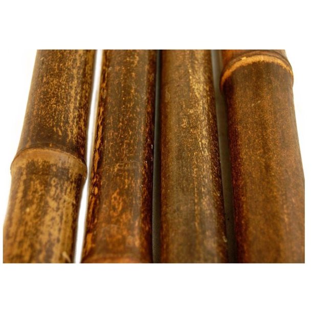 Large Black Bamboo Poles- 6 Foot Tall Pack of 10- Beautiful Natural