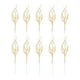 thumbnail image 1 of 10pcs Navidad Hojas Decoración Árbol de Navidad Decoración Simulación Hojas Accesorios, 1 of 6