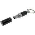 thumbnail image 4 of Bullet Cigar Punch Cutter Key Chain - Polished Carbon Fiber & Chrome, 4 of 6