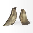 thumbnail image 4 of HomeRoots 392135 Rustic Antiqued Dove Bookends, Gold, 4 of 5