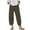Brown, variant on Zuesphe Trousers Pants for Women Plus Black Wide Leg Capri Pants for Women Wide Leg Pants Women Petite Length Womens Cargo Pants High Waisted