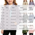 thumbnail image 3 of Atogsazn Kids Girls Fleece Full Zip Jacket Children Sherpa Long Sleeve Coat Winter Warm Tops Green 8-9 Years Fashion, 3 of 9