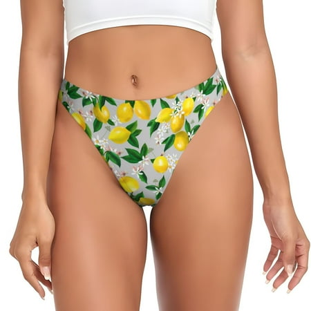 Sigee Lemon1 for Women s G-String Panty  Low Rise  Soft Lace Perfect for Everyday Wear or Special Occasions-X-Small