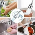 thumbnail image 4 of Clearance Hardware adapter under $5,Anti Faucet Head 360 Rotating Anti Faucet Head Anti Faucet Head With Joint 360 Rotating Flexible Faucet Extender 1PC, 4 of 7