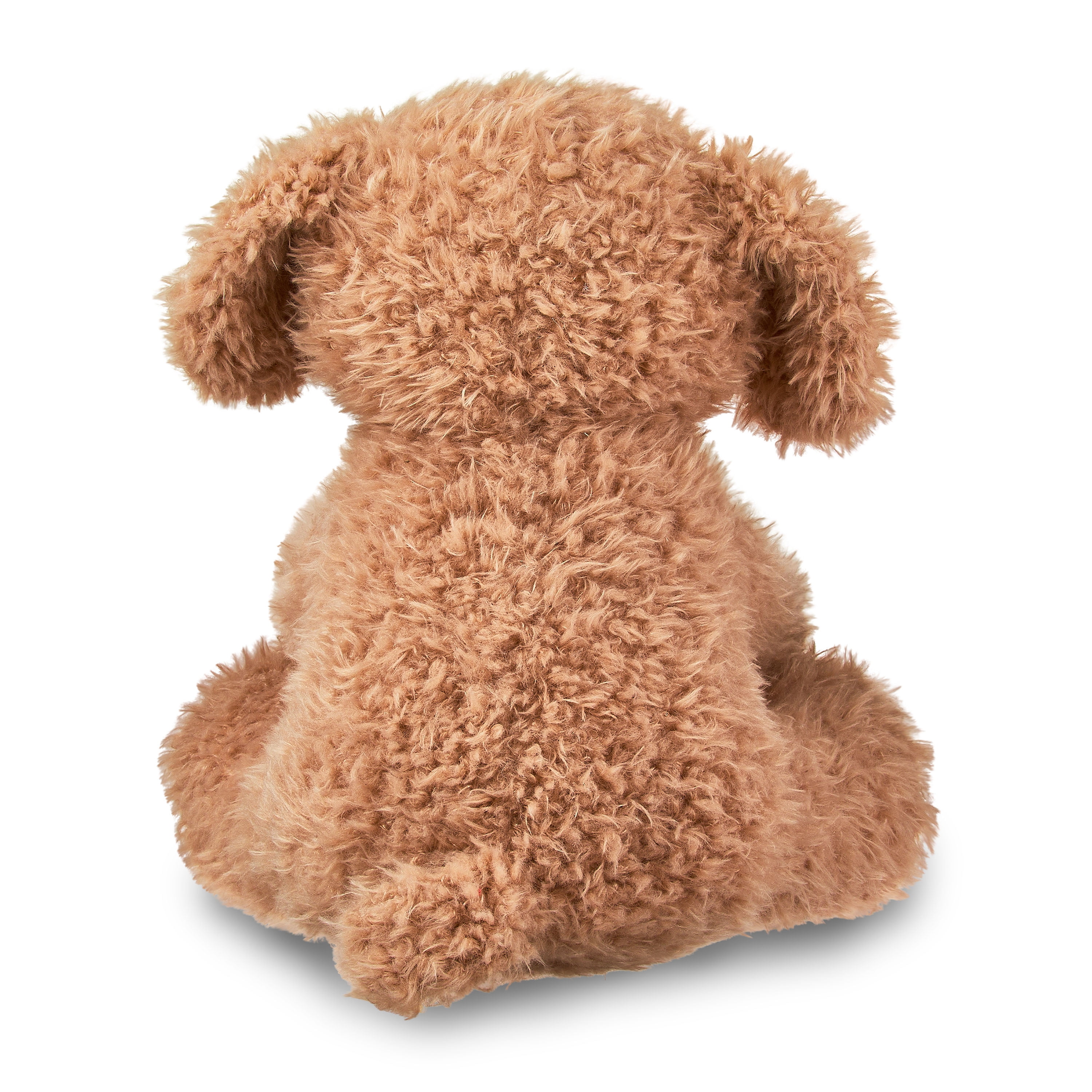 Way To Celebrate Puppy Plush Toy with Bow Tie, Brown, 17 in